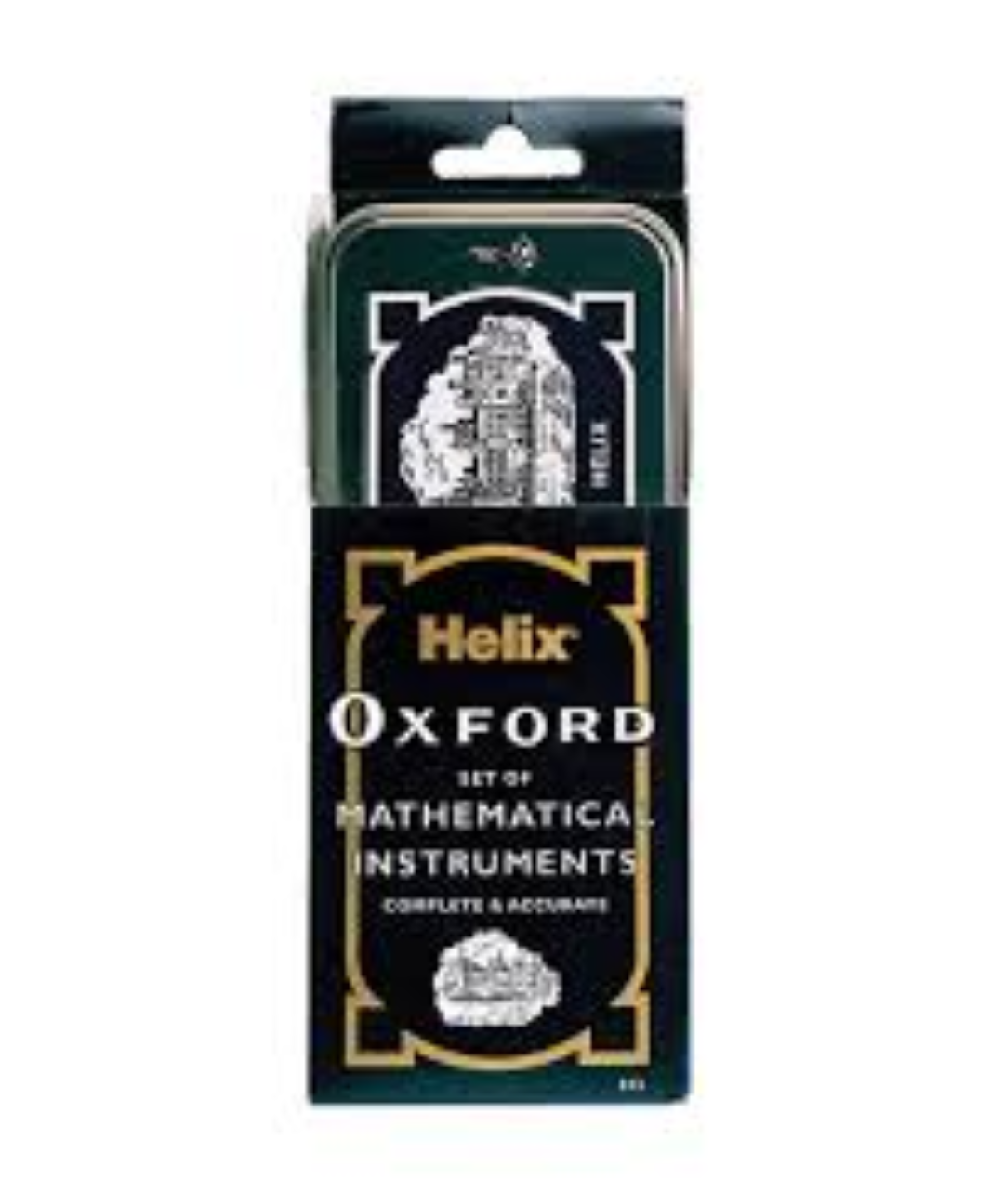 HELIX OXFORD MATHEMATICAL SET METAL BOX